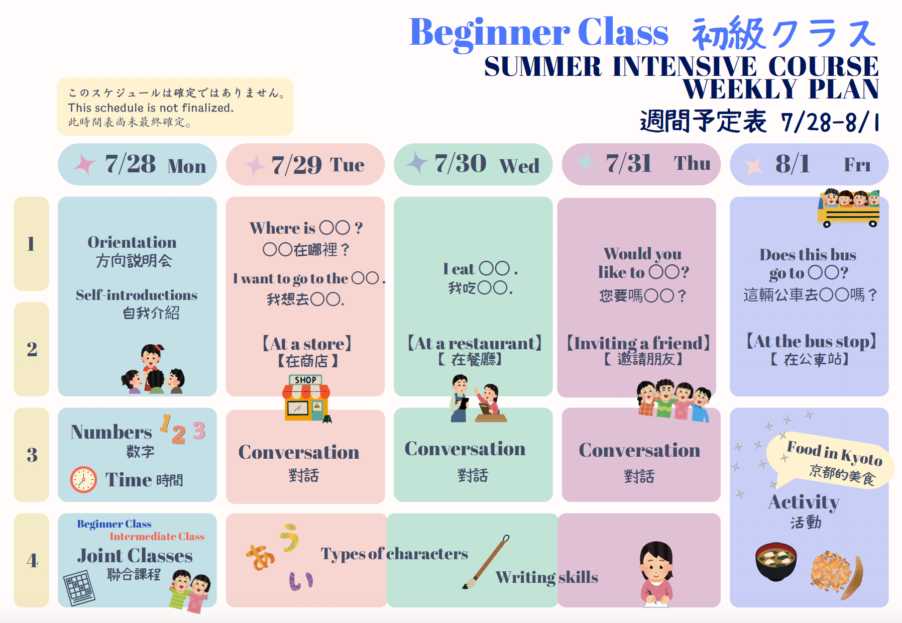 於夏色的千年古都學習～ 京都日本語學校